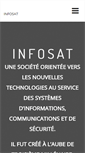 Mobile Screenshot of infosat.ma